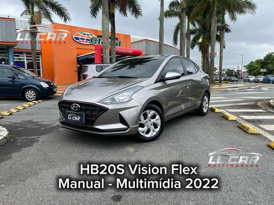 HYUNDAI HB20S 1.0 12V FLEX VISION MANUAL HYUNDAI HB20S 1.0 12V FLEX VISION MANUAL